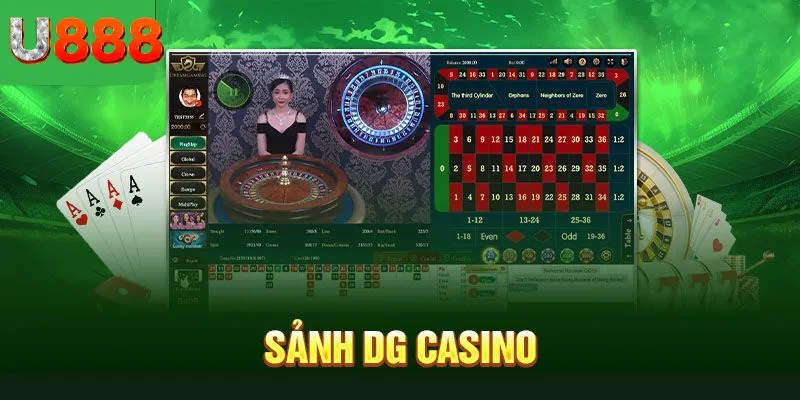 Thế mạnh nổi trội tại DG live casino - phòng live hiện đại